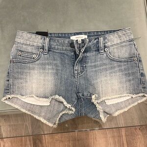 Aritzia Talula Denim/Jean Shorts